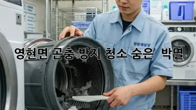 🏡 영현면 곤충 방지 청소🧹: 숨은 🐜🐛 박멸!